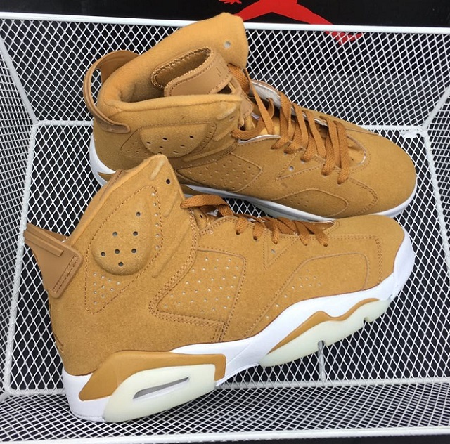 Women Jordan Shoes 6 Grade AAA Wheat